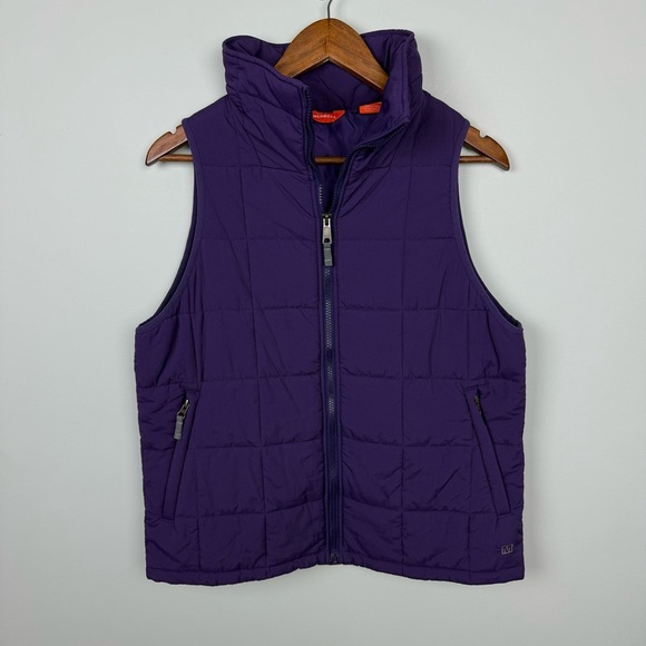 Merrell Purple Quilted Vest Size S - Picture 2 of 5
